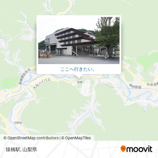 猿橋駅地図