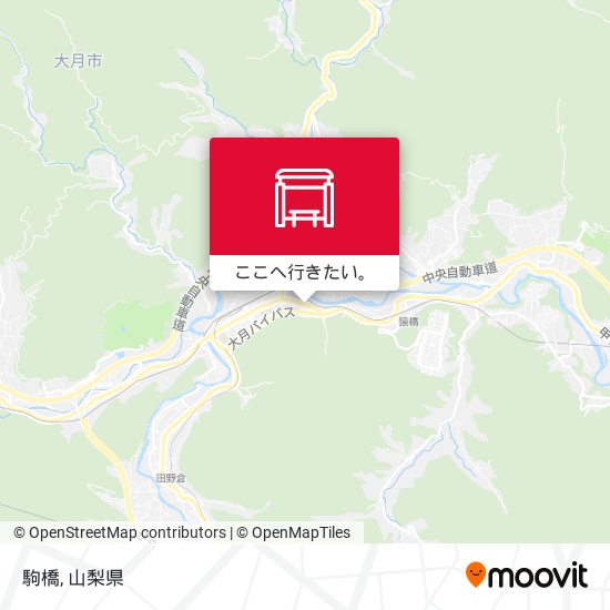 駒橋地図