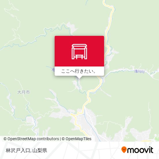 林沢戸入口地図