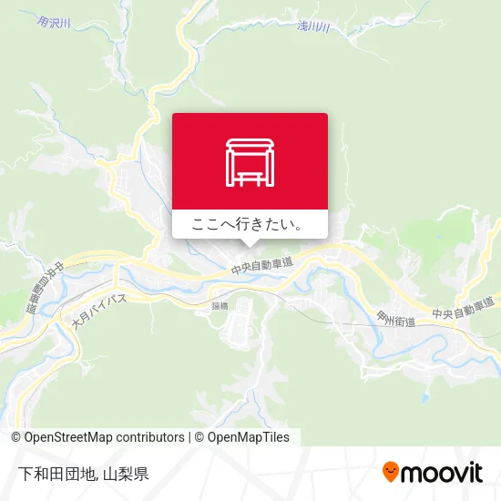 下和田団地地図