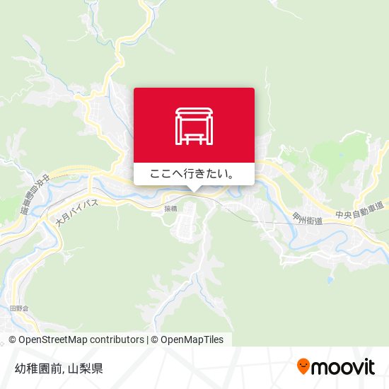 幼稚園前地図