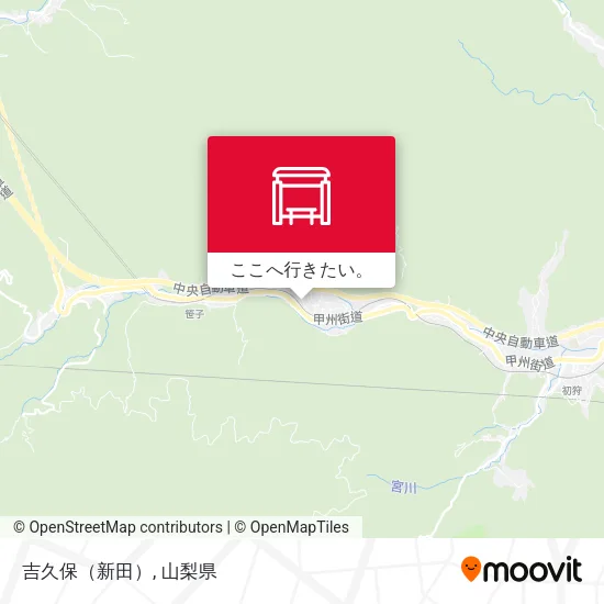 吉久保（新田）地図