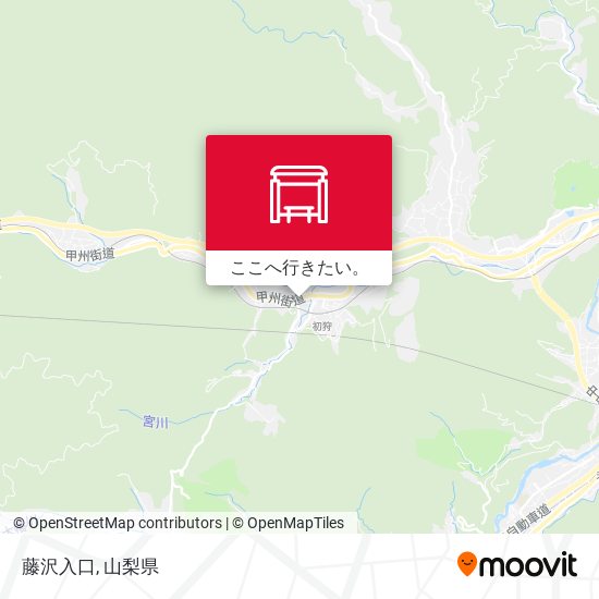 藤沢入口地図