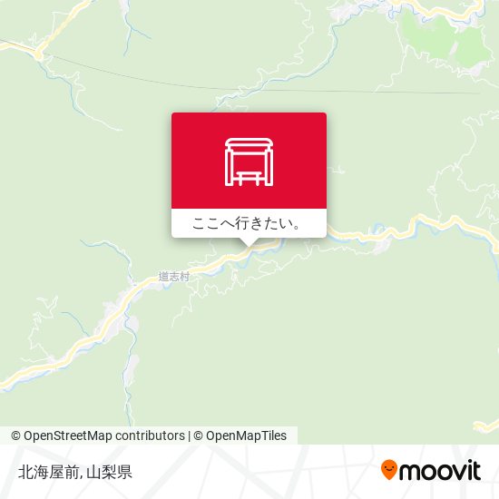北海屋前地図
