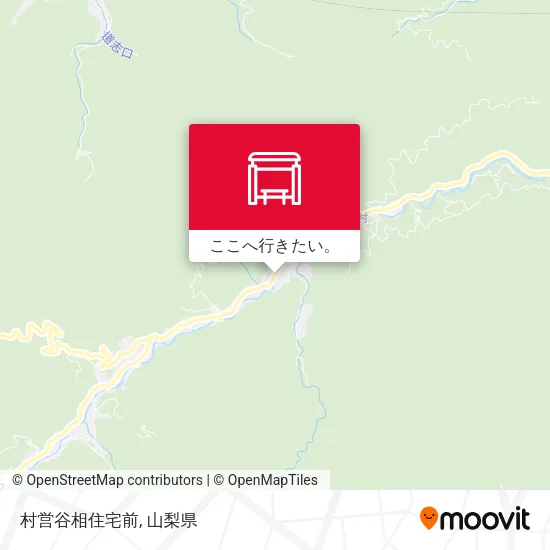 村営谷相住宅前地図
