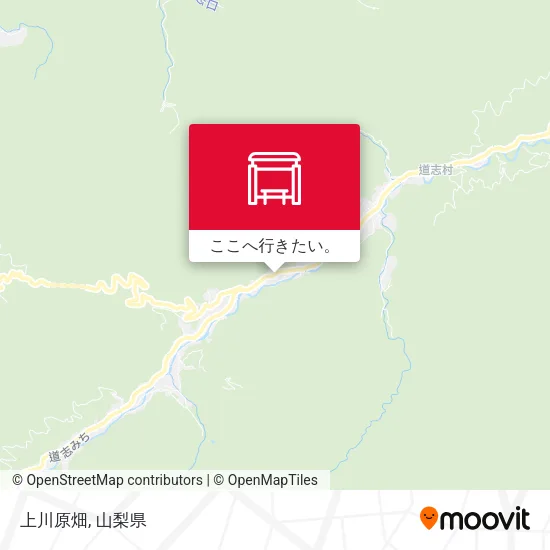 上川原畑地図