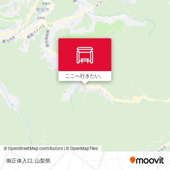 御正体入口地図