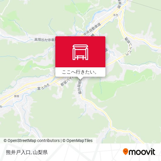 熊井戸入口地図