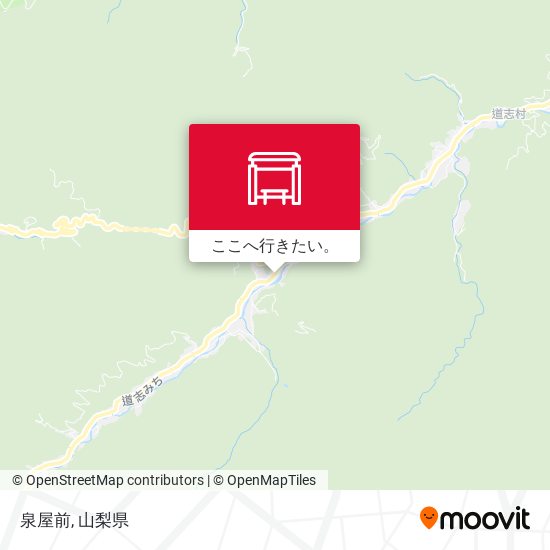 泉屋前地図