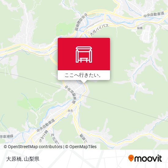 大原橋地図