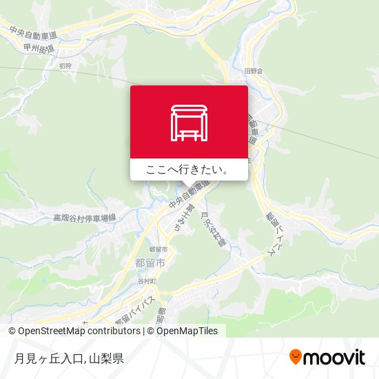 月見ヶ丘入口地図