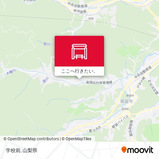 学校前地図