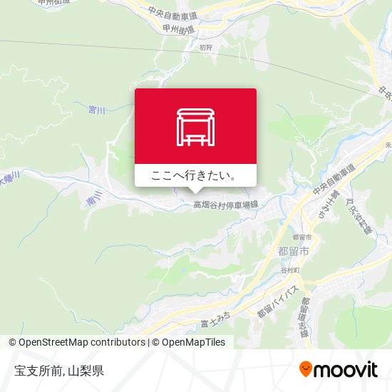 宝支所前地図