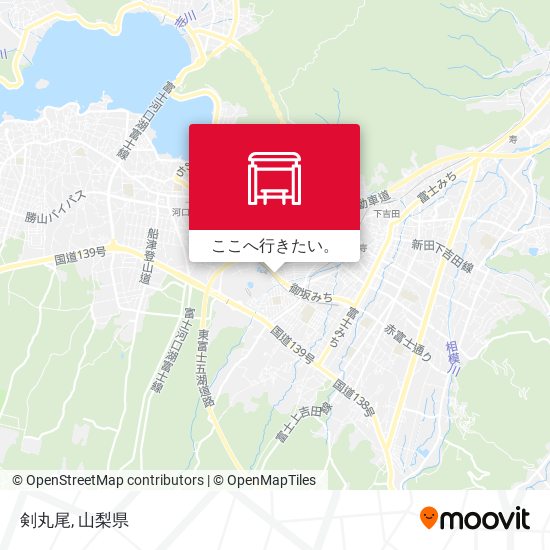 剣丸尾地図