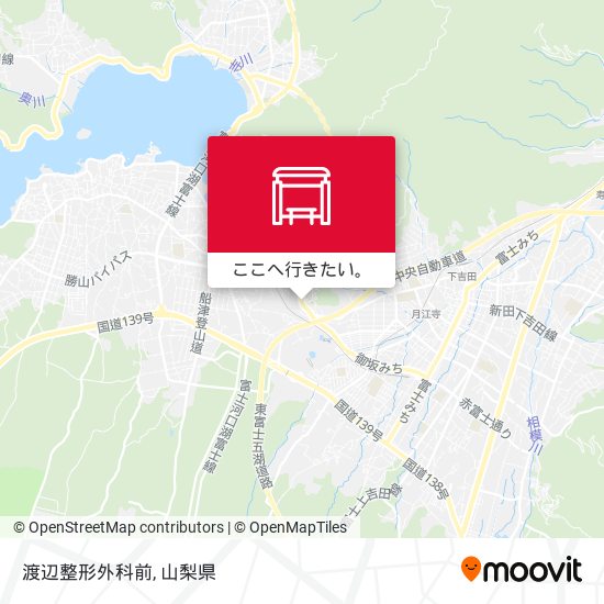 渡辺整形外科前地図