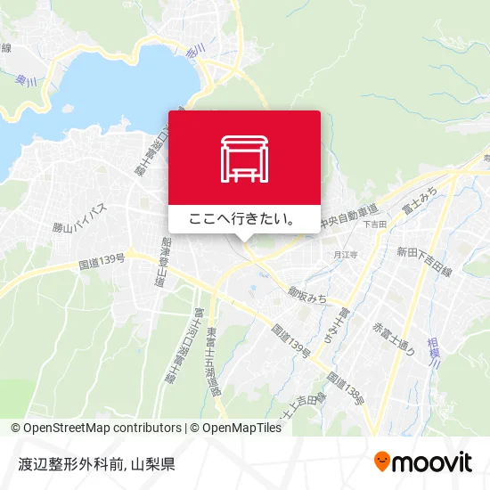 渡辺整形外科前地図
