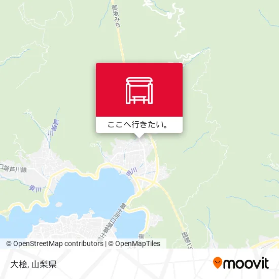 大桧地図