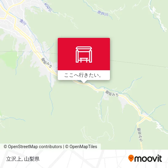 立沢上地図