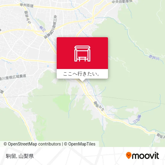 駒留地図