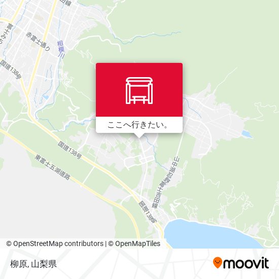 柳原地図