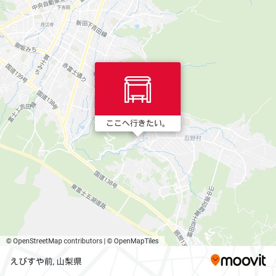 えびすや前地図