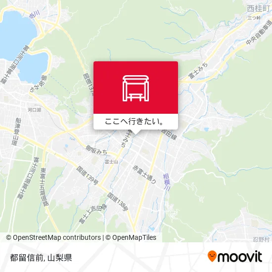 都留信前地図