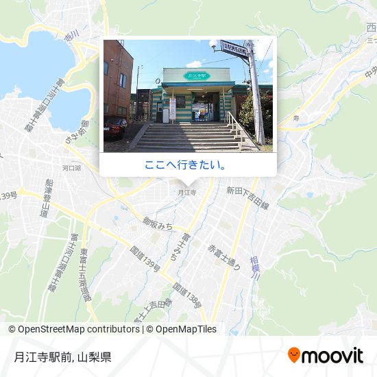 月江寺駅前地図