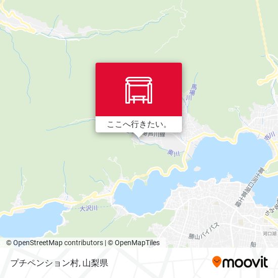 プチペンション村地図