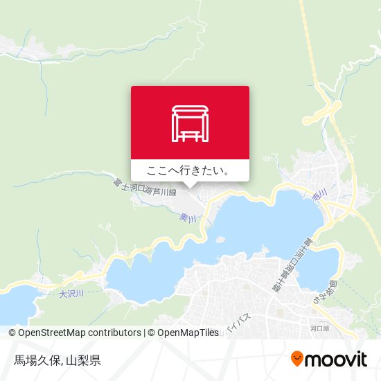 馬場久保地図