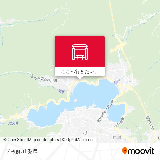 学校前地図