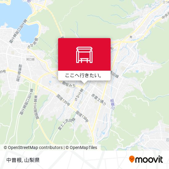 中曽根地図