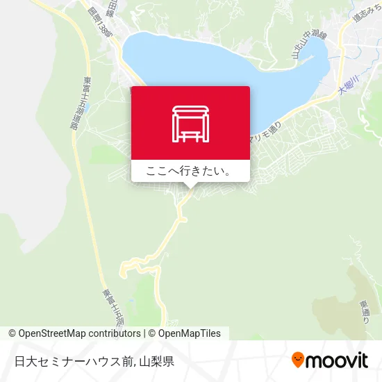 日大セミナーハウス前地図