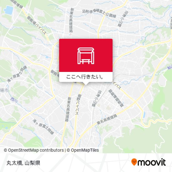 丸太橋地図