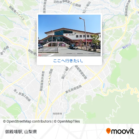 御殿場駅地図