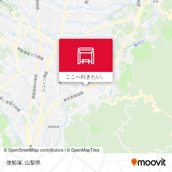 便船塚地図
