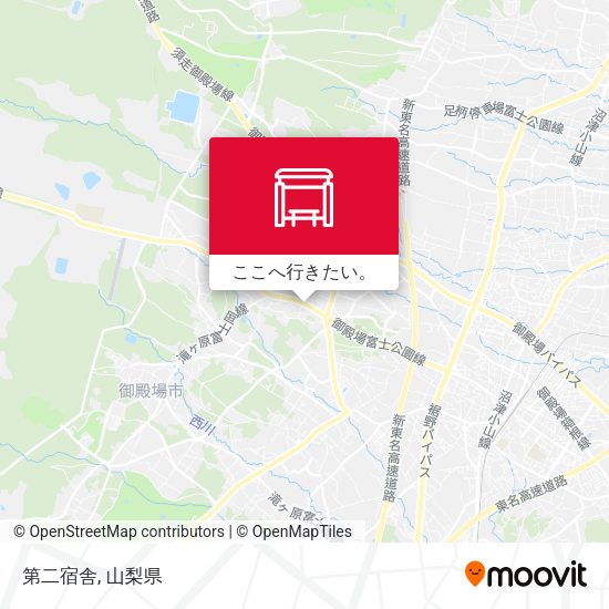 第二宿舎地図