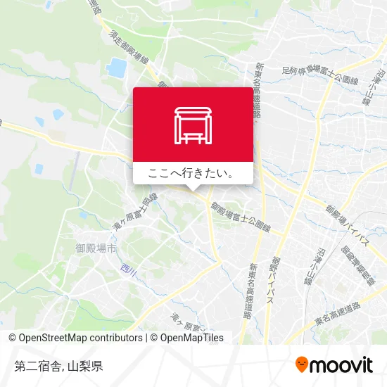 第二宿舎地図