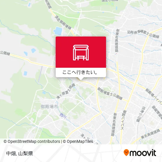 中畑地図
