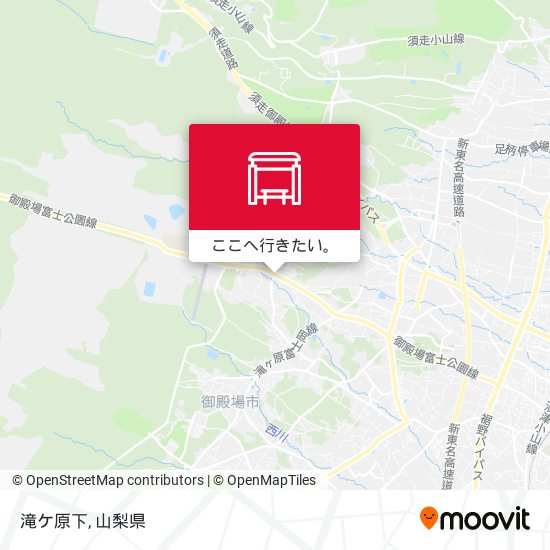 滝ケ原下地図