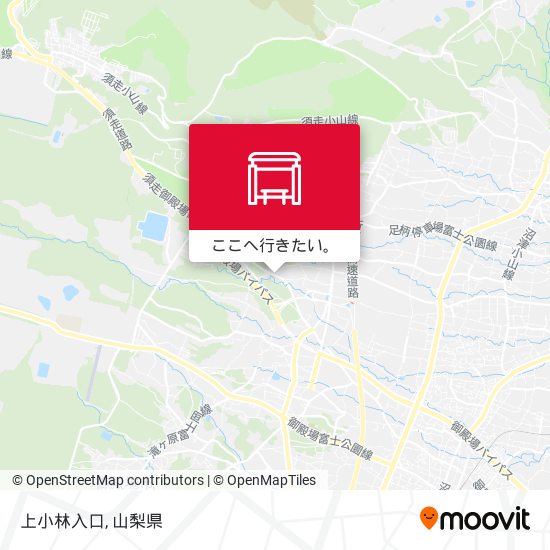 上小林入口地図