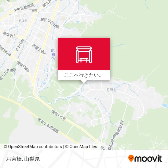 お宮橋地図