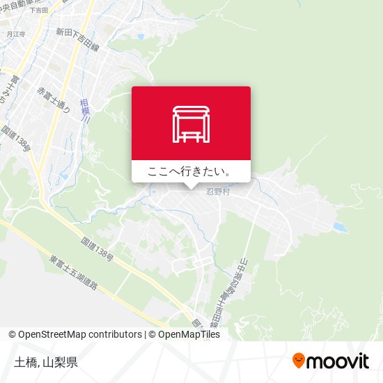 土橋地図