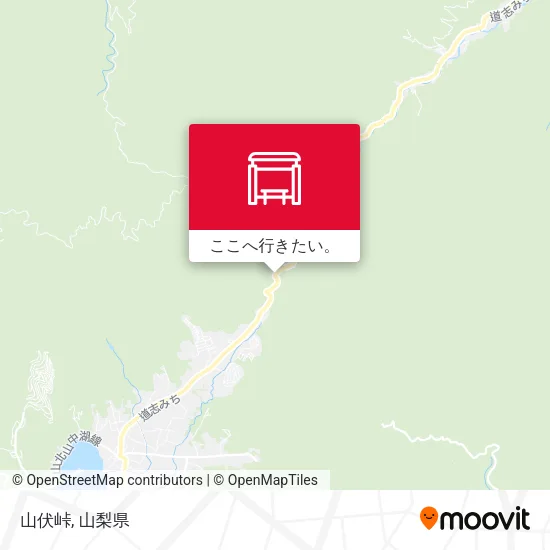 山伏峠地図