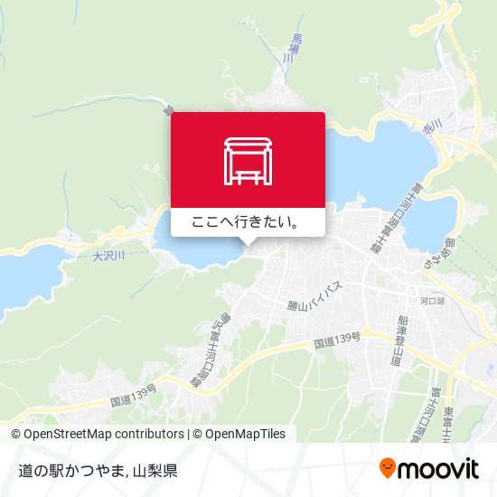 道の駅かつやま地図