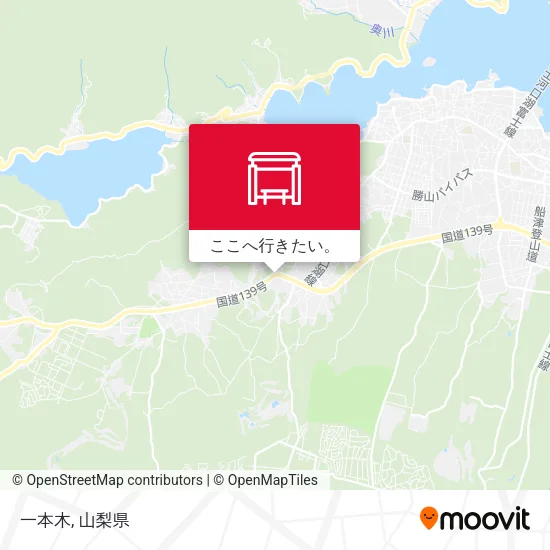 一本木地図