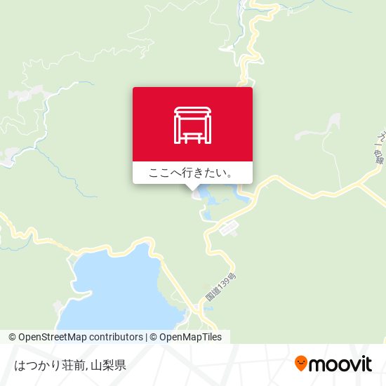 はつかり荘前地図
