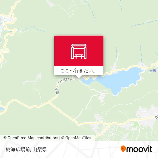 樹海広場前地図