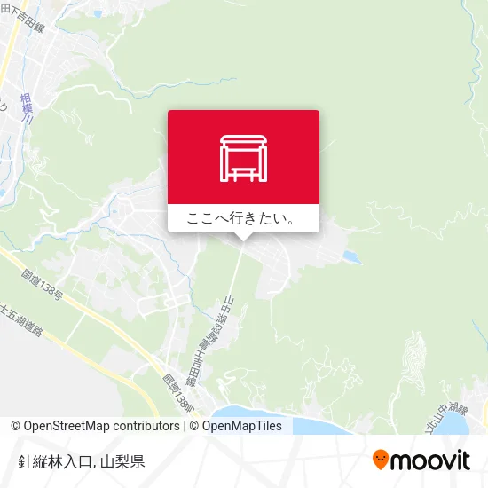 針縦林入口地図