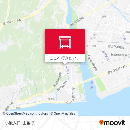 小池入口地図