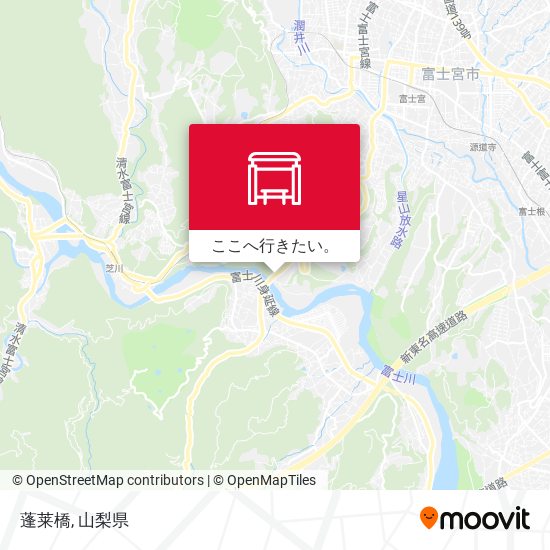 蓬莱橋地図